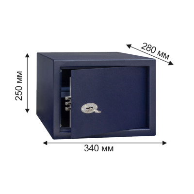 Сейф меблевий СМ-25 RAL-7015