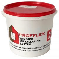 Герметик для внутреннего монтажа окон Profflex В, 7 кг