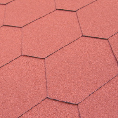 Бітумна черепиця NEXLER Gont 800 Trapez червона, упаковка 3 м2