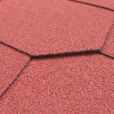 Бітумна черепиця NEXLER Gont 800 Trapez червона, упаковка 3 м2