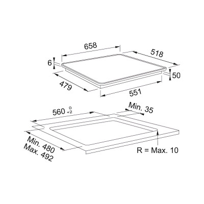 Варильна поверхня FRANKE Maris FMA 654 I FP XS (108.0675.410)