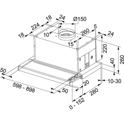 Витяжка FRANKE Maxima FTC 626/926 L