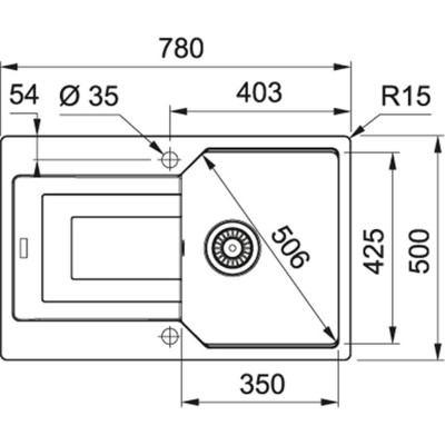 Кухонна мийка FRANKE Urban UBG 611-78