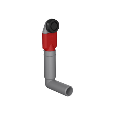 Круглий перелив FRANKE Color Line, чорний матовий (112.0657.945)