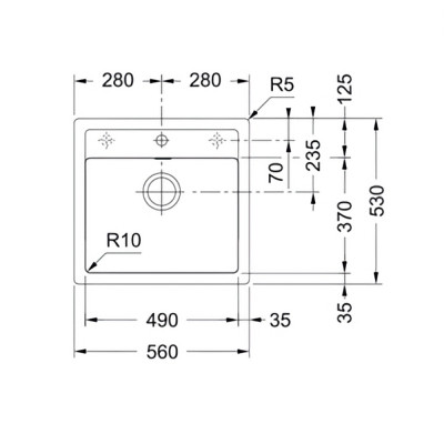 Кухонна мийка FRANKE Sirius SID 610-50