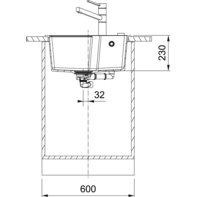 Кухонна мийка FRANKE Urban UBG 610-56