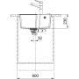 Кухонна мийка FRANKE Urban UBG 610-56