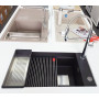 Комплект: • Коландер • Килимок Rollmat • Мийка кухонна FRANKE Kubus 2 KNG 110-62