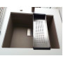 Комплект: • Коландер • Килимок Rollmat • Мийка кухонна FRANKE Kubus 2 KNG 110-52