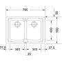 Кухонна мийка FRANKE Logica Line LLX/LLL 620-79
