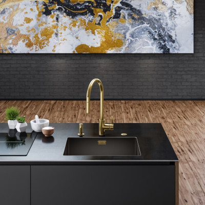 Кухонна мийка FRANKE Mythos Masterpiece BXM 210/110-40-50-68 (Антрацит)