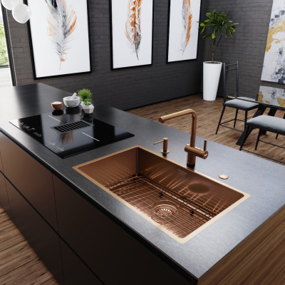 Кухонна мийка FRANKE Mythos Masterpiece BXM 210/110-40-50-68 (Медь)