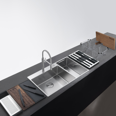 Підставка для ножів FRANKE із натурального дерева (112.0539.135)