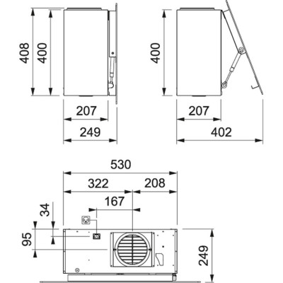 Витяжка FRANKE Maris Free by Dror 80 (330.0542.181)