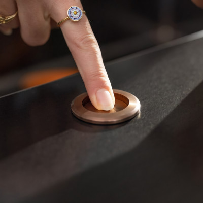 Вентиль-автомат 3½and#187; з кнопкою та переливом FRANKE для мийок з нержавіючої сталі