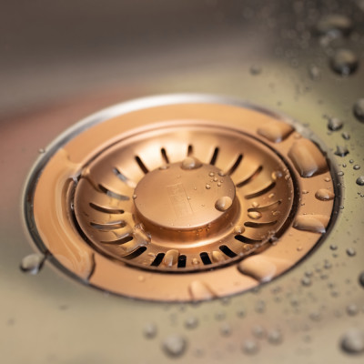 Вентиль-автомат 3½and#187; з кнопкою та переливом FRANKE для мийок з нержавіючої сталі