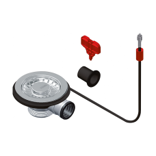 Чашка автоматичного вентиля FRANKE для мийок із Фраграніту Highend, нерж. сталь (112.0389.090)