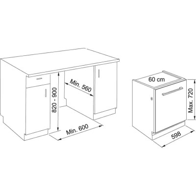 Посудомийна машина FRANKE FDW 614 D10P DOS C (117.0611.674)