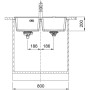 Кухонна мийка FRANKE Maris MRG 620 TL, Онікс (114.0720.008)