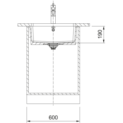 Кухонна мийка FRANKE Kubus X KXK 110-51, Онікс (126.0735.186)