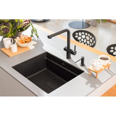 Кухонна мийка FRANKE Kubus 2 KNG 110-52, Black Edition (125.0732.283)