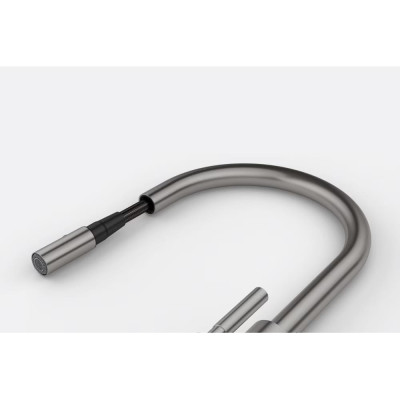 Змішувач FRANKE Mythos Masterpiece Pull Out, Антрацит (115.0711.555)