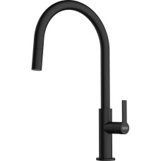 Змішувач FRANKE Maris Slim J Pull Down, Чорний матовий (115.0728.389)