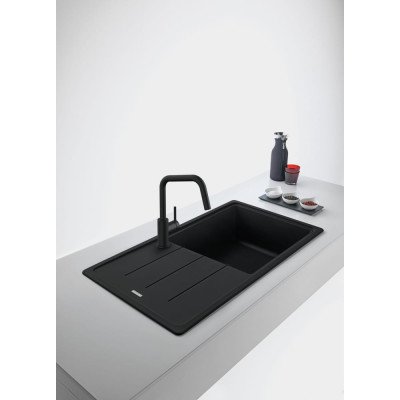 Змішувач Lina U Pull Down, Чорний матовий (115.0728.477)