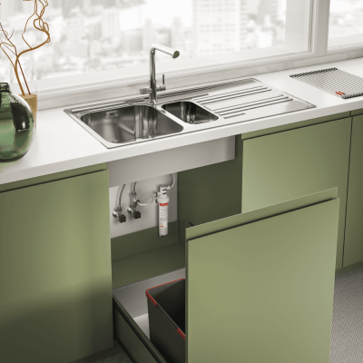 Змішувач для фільтрованої води FRANKE Lina L Clear Water, Хром (120.0730.779)