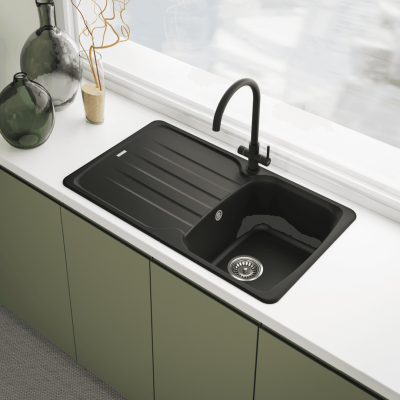 Змішувач FRANKE Lina J Clear Water, Чорний матовий (120.0730.807)