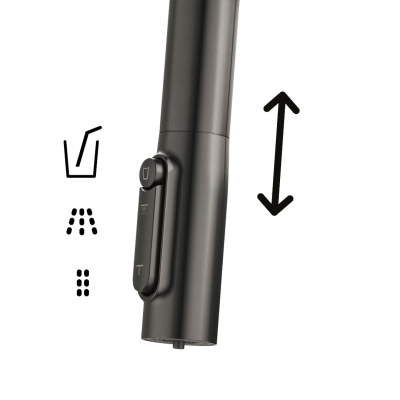 Змішувач FRANKE Maris Slim J Clear Water, Антрацит (120.0736.603)