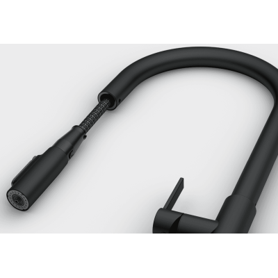 Змішувач FRANKE Maris Slim J Clear Water, Чорний матовий (120.0730.911)