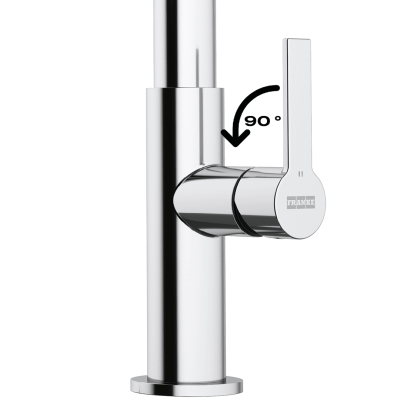 Змішувач FRANKE Maris Slim J Clear Water, Хром (120.0730.870)