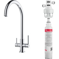 Змішувач FRANKE Lina Clear Water, Хром, з фільтром для води (160.0702.660)