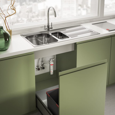 Змішувач FRANKE Lina Clear Water, Хром, з фільтром для води (160.0702.660)