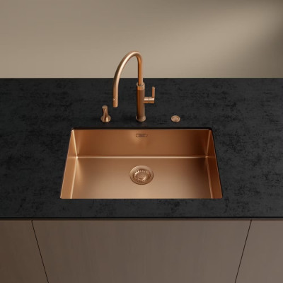 Змішувач FRANKE Mythos Masterpiece Pull Out, Мідь (115.0711.557)