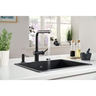 Змішувач FRANKE Active L Pull Out Spray, Сірий сланець (115.0721.464)