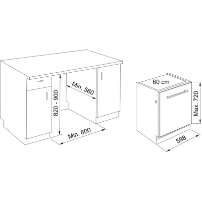 Посудомийна машина FRANKE FDW 614 D10P DOS LP D (117.0718.757)
