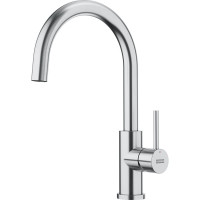 Змеевик FRANKE Smart Glenda J, поворотный невитяжний, Нержавеющая сталь (115.0747.473)