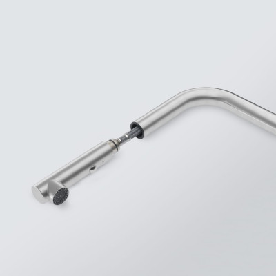 Смішувач FRANKE Atlas Neo Pull Out, поворотный витяжний, Нержавеющая сталь (115.0741.710)