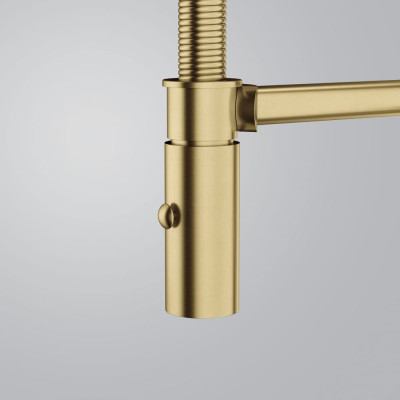 Змеишувач FRANKE Pescara Semi Pro PVD, гнучный вилив, Золотий (115.0741.723)