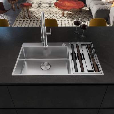 Змеишувач FRANKE Pescara Semi Pro PVD, гнучий вилив, Нержавеющая сталь (115.0741.700)