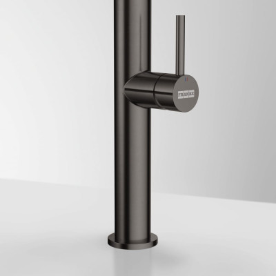 Смішувач FRANKE Pescara J PVD, поворотный витяжний, Антрацит (115.0741.696)