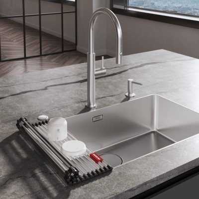 Змеевик FRANKE Pescara J PVD, поворотный витяжний, Нержавеющая сталь (115.0741.694)