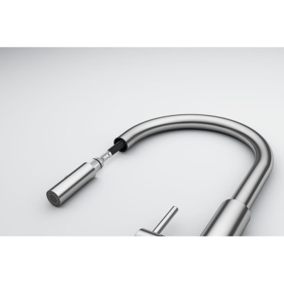 Змеевик FRANKE Pescara J PVD, поворотный витяжний, Нержавеющая сталь (115.0741.694)