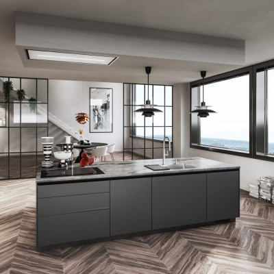 Змеевик FRANKE Pescara J PVD, поворотный витяжний, Нержавеющая сталь (115.0741.694)