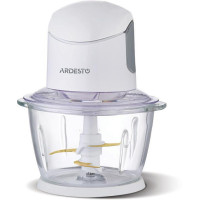 Подрібнювач Ardesto, 400Вт, чаша-1000мл, скло, корпус-пластик, білий
