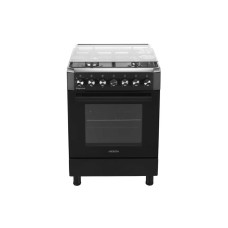 Плита ARDESTO комбі Elegance, 66л, 60x60см, конвекція, чавун, підсвічування, форсунки LPG (підключення газового балона), знімні направляючі, чорний