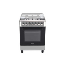 Плита ARDESTO комбі Elegance, 66л, 60x60см, конвекція, чавун, підсвічування, форсунки LPG (підключення газового балона), знімні направляючі, нерж