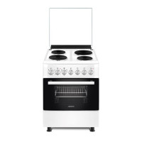 Плита ARDESTO електрична, 53л, 60x60см, підсвічування, білий